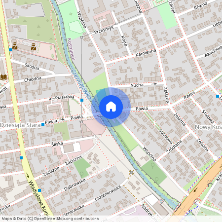 ul. Pawia, Kośminek, Lublin, lubelskie