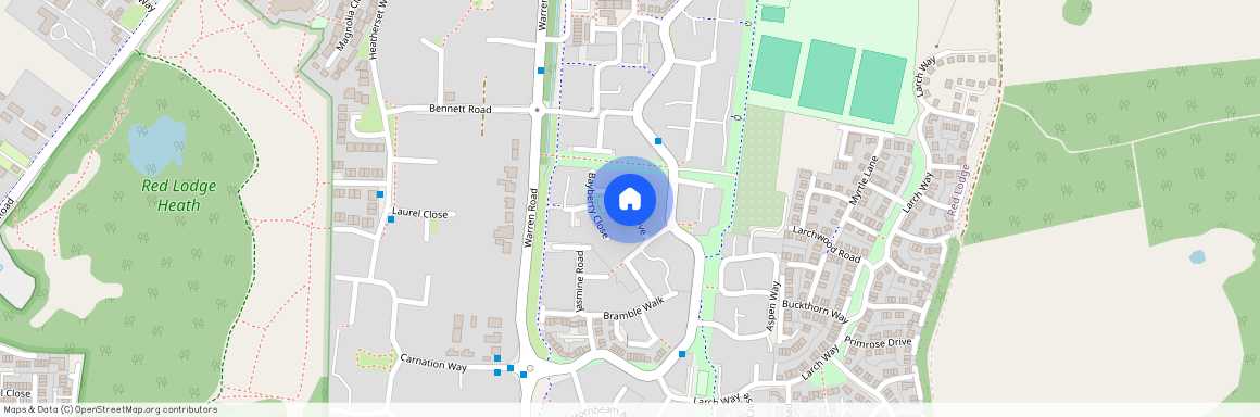 Orchid Drive, Red Lodge, Bury St. Edmunds, IP28 8GR