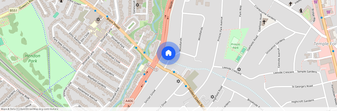 Woodlands, Golders Green, London, NW11