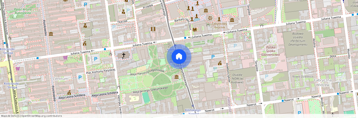 ul. Jana Kilińskiego, Fabryczna, Śródmieście, Łódź, łódzkie