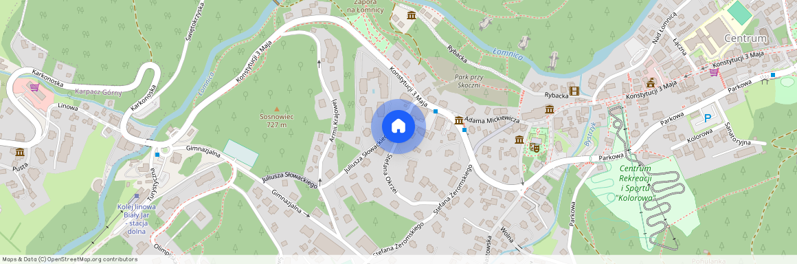 ul. Stefana Okrzei, Karpacz, karkonoski, dolnośląskie