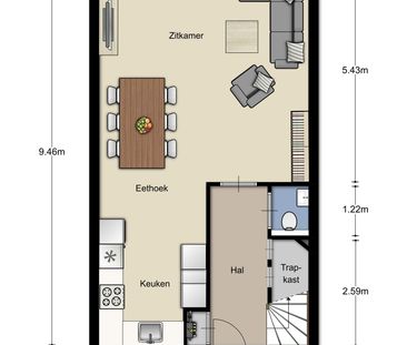 Huis te huur: Het Lemoen 52 6846 KE Arnhem - Foto 4