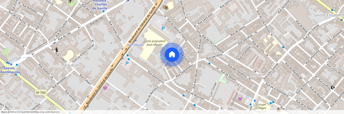 36 Rue De Coligny, 59100, Roubaix