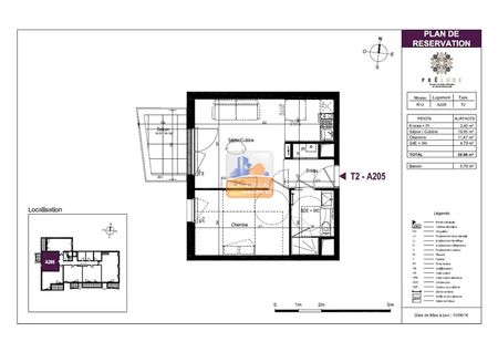 Location Appartement 2 pièces 38m² - Photo 2