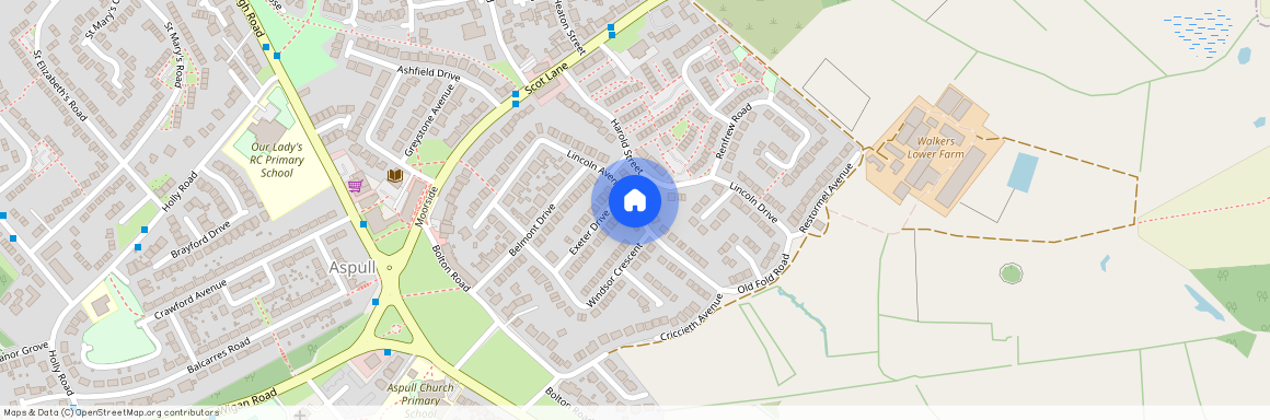 Lincoln Drive, Aspull, Wigan, Greater Manchester, WN2