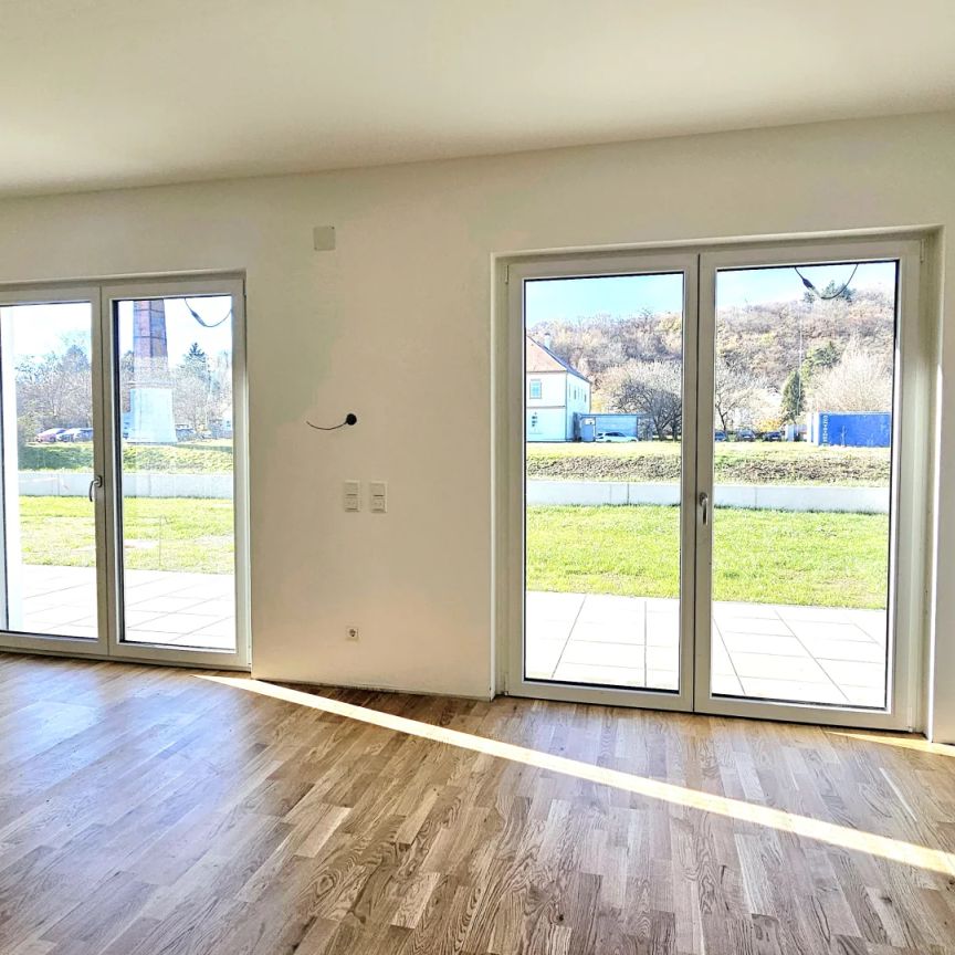 Familienfreundliches Wohnen am Stoober Bach - Modern, hell, naturnah - Miete mit Kaufoption - Photo 1