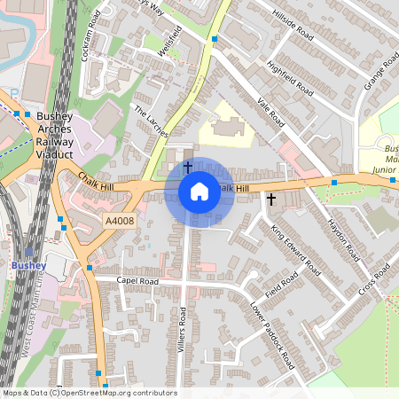 Chalk Hill, WD19, Bushey, Watford, WD19