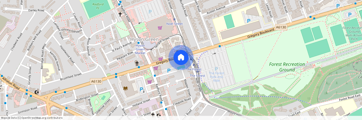 6 Gregory Blvd, NG7 6BE, Nottingham