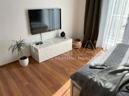 Pronájem moderního bytu 1+kk s balkonem a sklepem, Praha 7 Holešovice - Fotografie 2