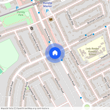 Victoria Road, Ruislip HA4, London