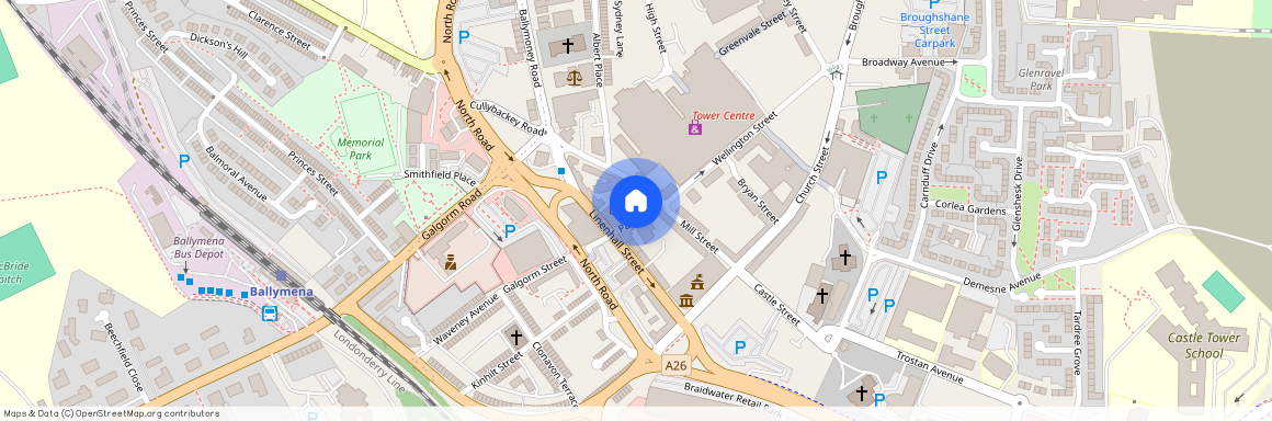 1 Merchant Apartments, Pats Brae, Ballymena, BT43 5AS