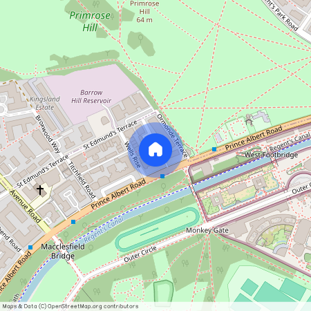 Prince Albert Road, Regent's, NW8