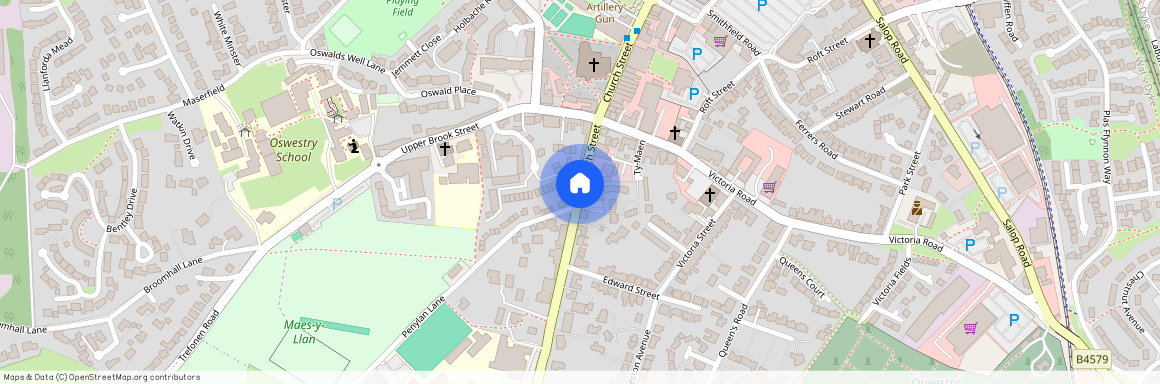 Upper Church Street, Oswestry, Shropshire, SY11