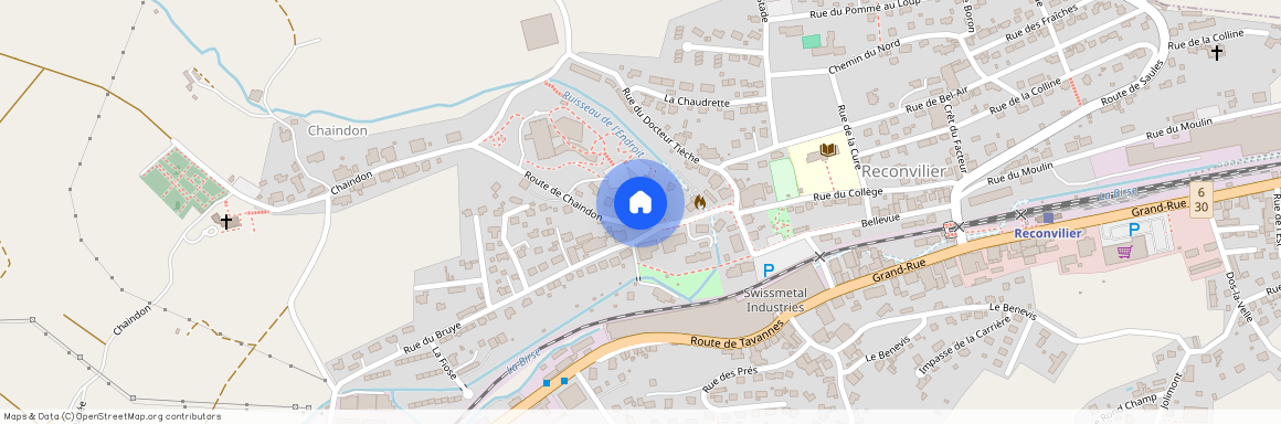 Route de Chaindon 8, 2732, Reconvilier