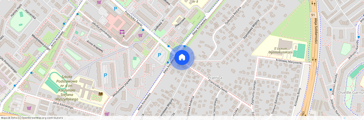 ul. Franciszka Żwirki, Tczew, tczewski, pomorskie