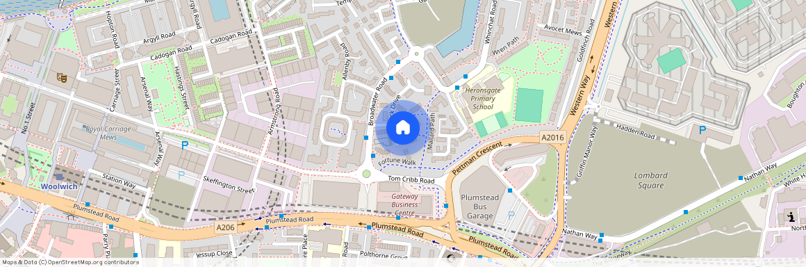 Chamberlain Close, Thamesmead, London, SE28