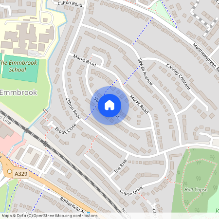 Valley Crescent, Wokingham, Berkshire, RG41