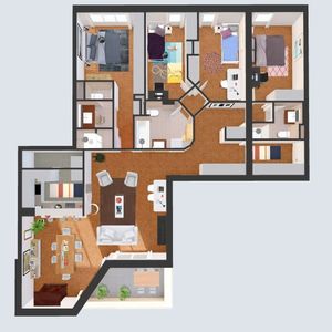 5.5 Zimmer, 150 m², 3. Stock - Photo 2