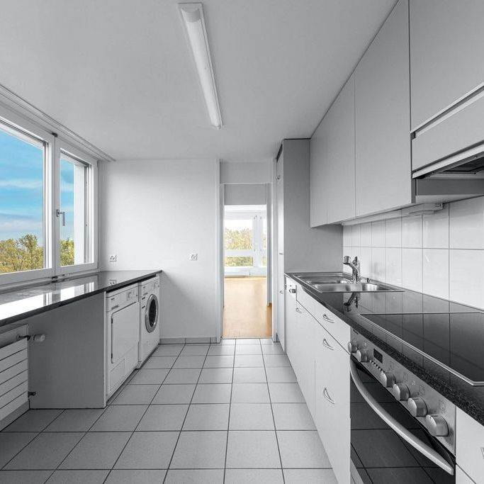 Charmante Wohnung mit Aussicht ins Grüne - Foto 1