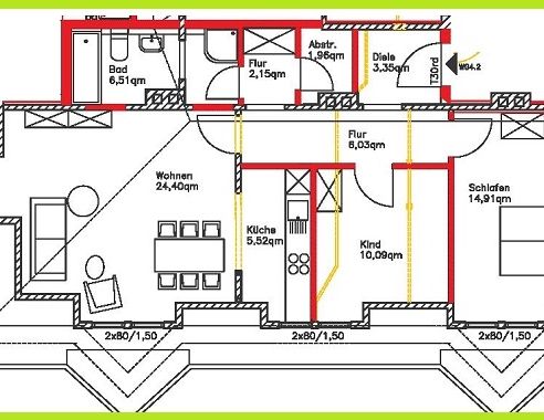 Hoch hinaus mit Lift +++ Moderne DG-Wohnung zum Erstbezug - Foto 1