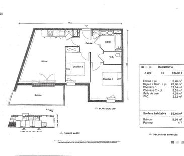 Location Appartement 3 pièces 58m² CASTANET TOLOSAN 31320 - Photo 6