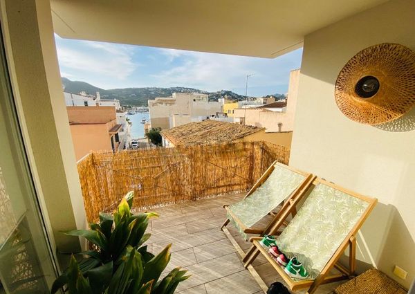 Beautiful sea view apartment in port Andratx to rent