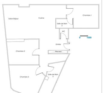 COLOCATION dans APPARTEMENT meublé 4 pièces - 84m² - Villeurbanne - Photo 4