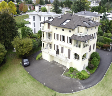 Elegante Wohnung mit Seeblick in einer stilvollen historischen Villa - Foto 6