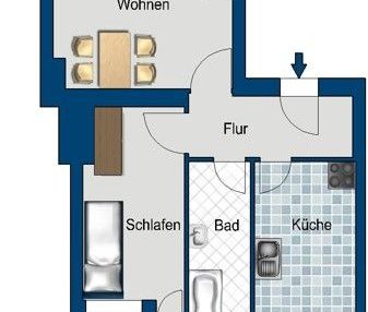 Sanierte Wohnung sucht neuen Mieter - Photo 1