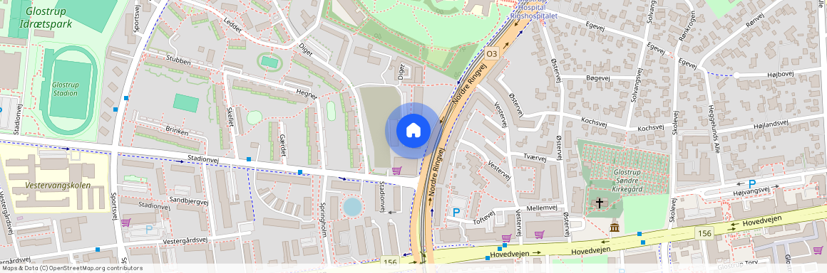 Diget 20N, 1. dør 4, 2600 Glostrup