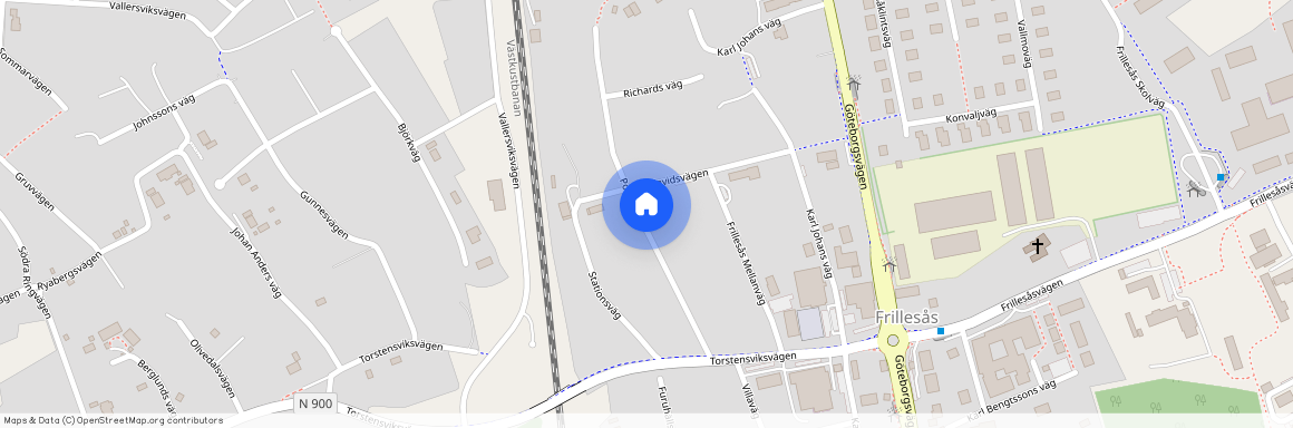 Talavidsvägen 6, Frillesås