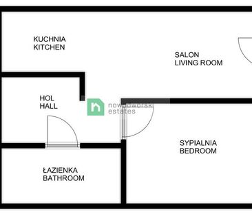 Mieszkanie 43,55 m², Legnica, Stare Miasto, Złotoryjska - Zdjęcie 6