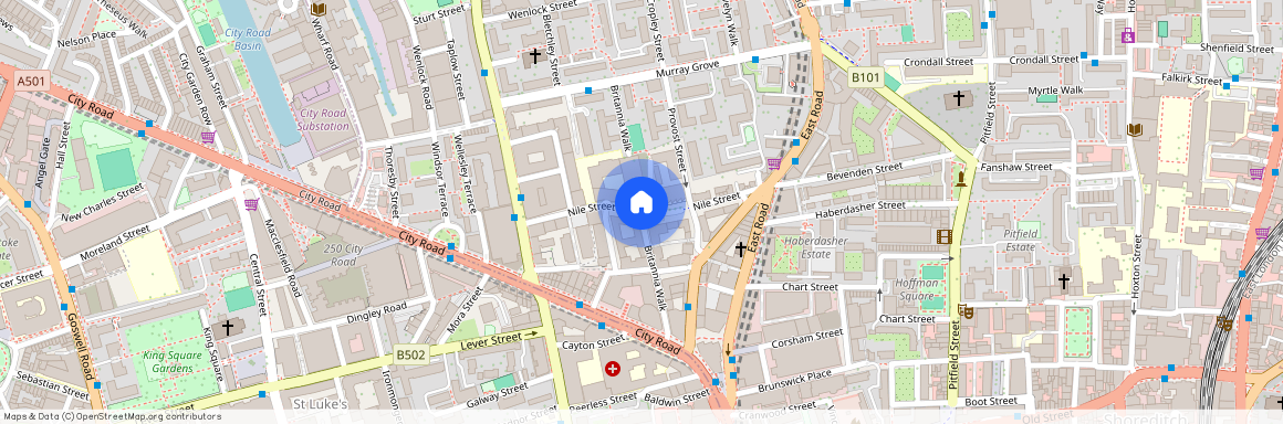 Britannia Walk, London, N1