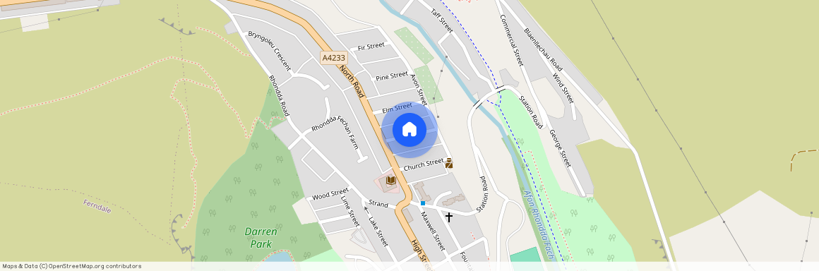 Oak Street Ferndale, Ferndale CF43