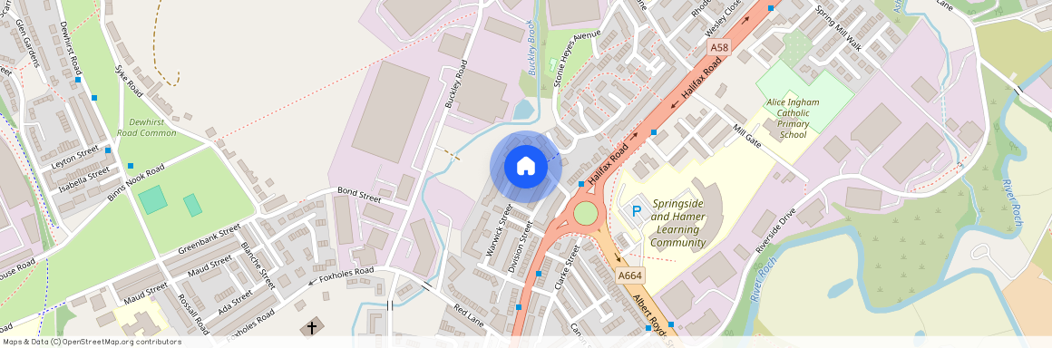 Henderson Street, Rochdale, Greater Manchester, OL12