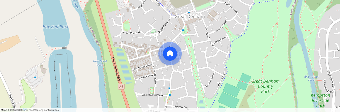 Anglia Way, Great Denham