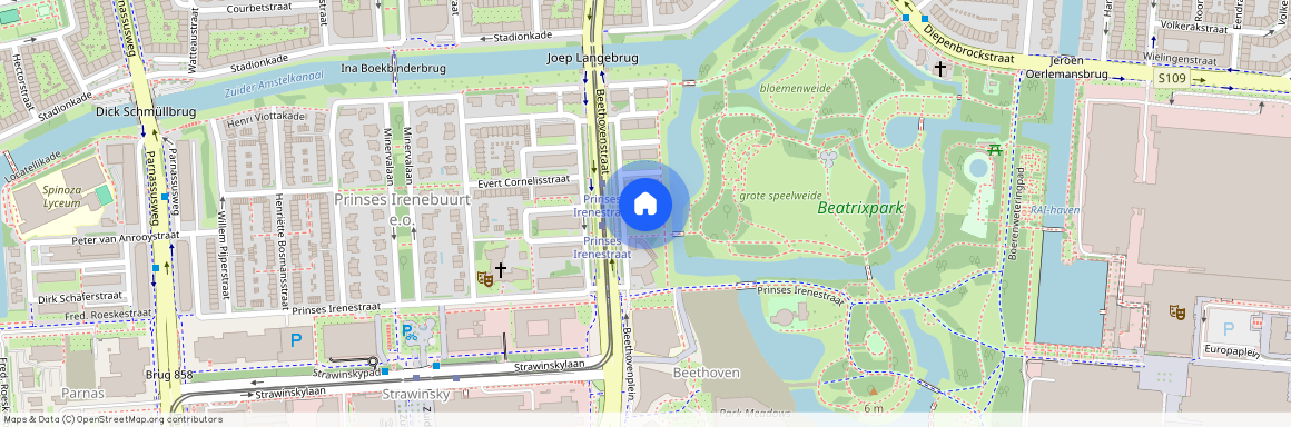 Prinses Irenebuurt e.o., 1077 JD, Beethovenstraat, Amsterdam