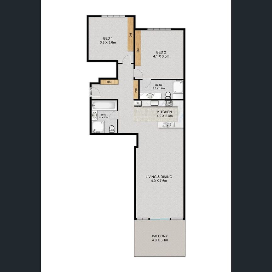 Executive Waterfront Apartment – Furnished & Equipped – Available October 6 - Photo 1