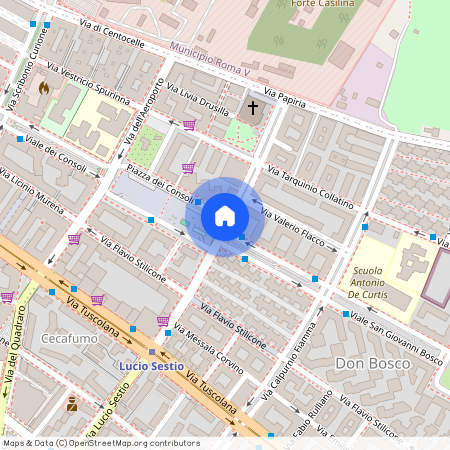 Via Ponzio Cominio, Rome, Lazio 00175