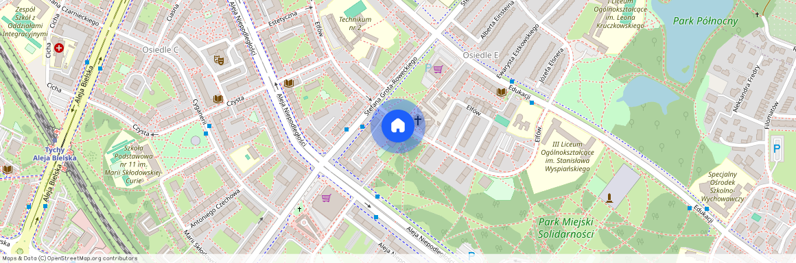 ul. Elfów, Osiedle Ewa, Tychy, śląskie