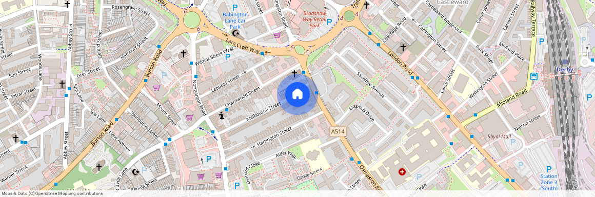 Melbourne Street, Derby DE1