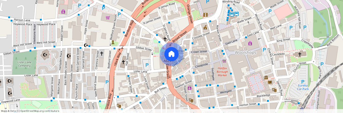 at Bolt Works, Cow Green HX1