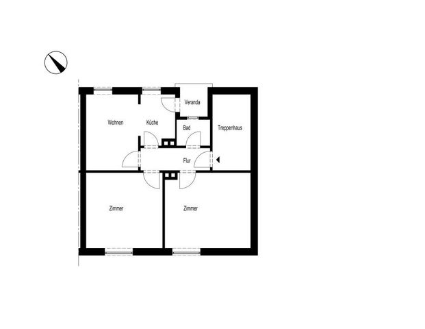 DREI-ZIMMER-WOHNUNG MIT KLEINEM BALKON IN LÜDENSCHEID-RATHMECKE - Foto 1