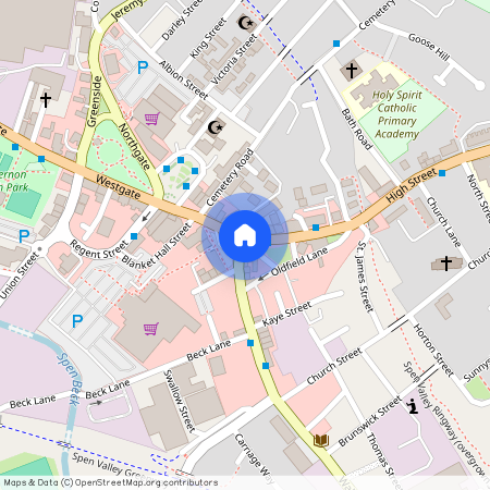 Market Place, Heckmondwike, WF16