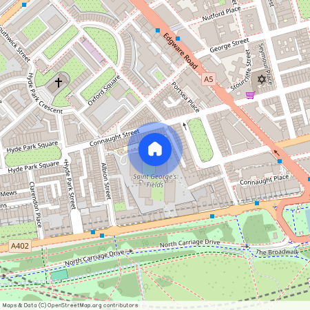 North Rise, St. Georges Fields, London, W2