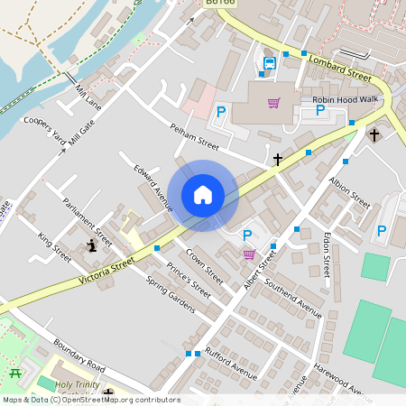 Victoria Street, Newark, Nottinghamshire.