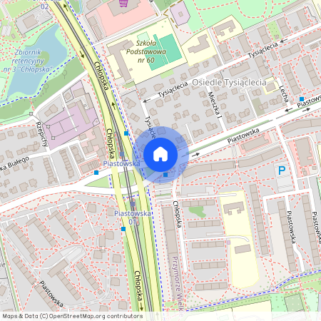 ul. Piastowska, Tysiąclecia, Gdańsk, pomorskie