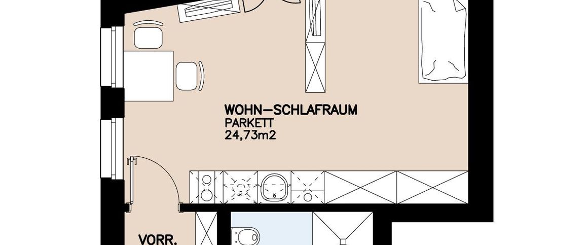 Geförderte Neubauwohnung mit Balkon in 1. Stock - Photo 1