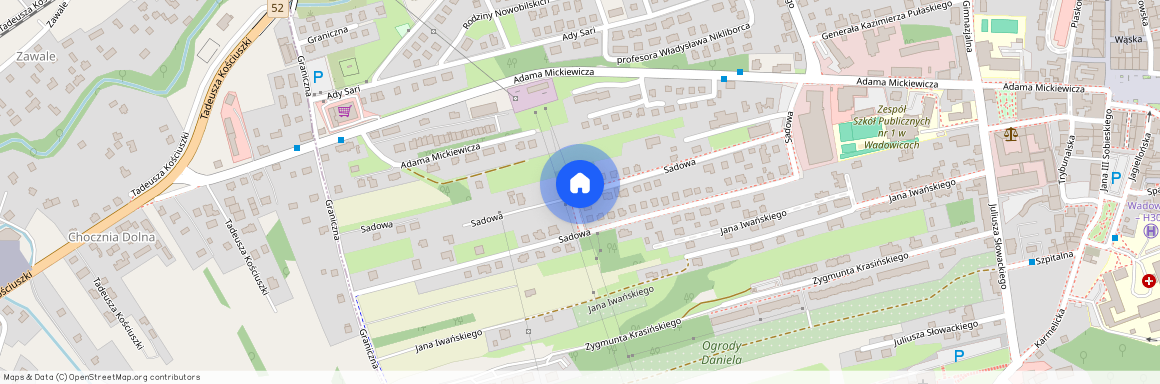 Sadowa, Wadowicki (pow.), Wadowice (gm.), Wadowice