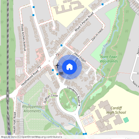 Park End Lane, Park End Court Park End Lane, CF23